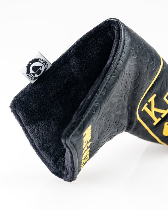 Pins & Aces Black/Gold Ace of Spades Blade Headcover