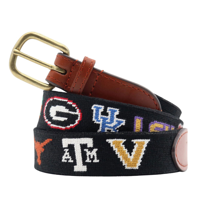 Smathers & Branson Needlepoint Belt
