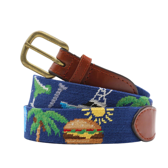 Smathers & Branson Needlepoint Belt