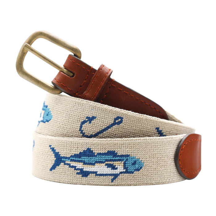 Smathers & Branson Needlepoint Belt