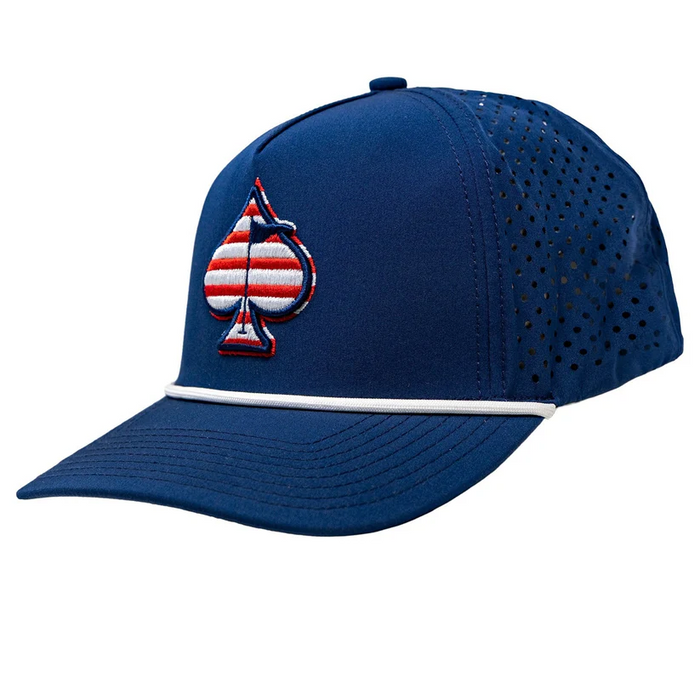 Pins & Aces Snapback Spade USA Hat