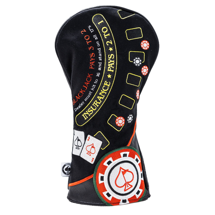 Pins & Aces Blackjack Driver Headcover