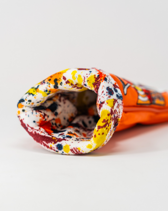 Pins & Aces Orange Crush Queen of Spades Fairway Headcover