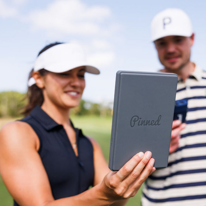 Pinned Golf The Caddie Portable GPS Golf Tablet