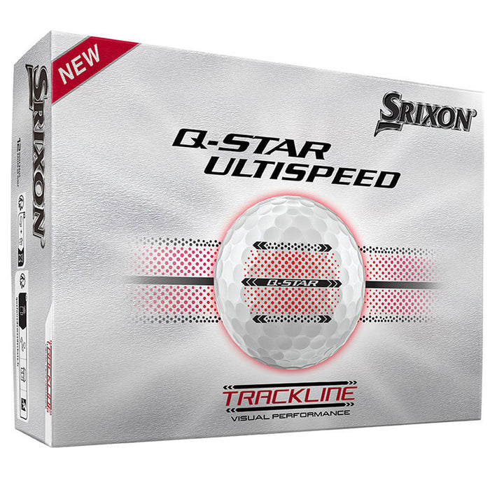Srixon Q-Star Ultispeed TrackLine Golf Balls