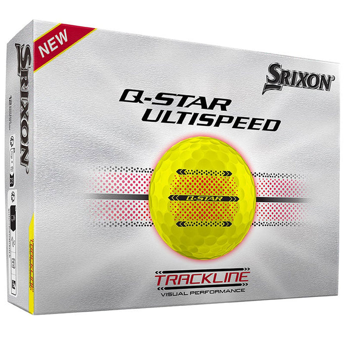 Srixon Q-Star Ultispeed TrackLine Golf Balls