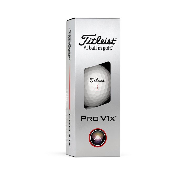 Titleist ProV1x 2-Dozen White Golf Ball Pack