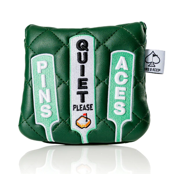 Pins & Aces Quiet Please Mallet Putter Headcover