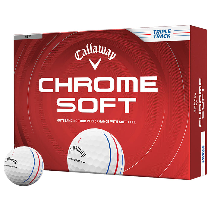 Callaway Chrome Soft Triple Track 26 Golf Balls