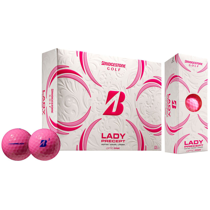 Bridgestone Lady Precept White Golf Balls