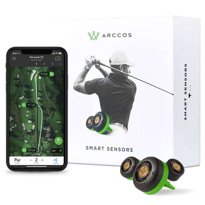 Arccos Caddie Gen 3+ Smart Swing Sensors