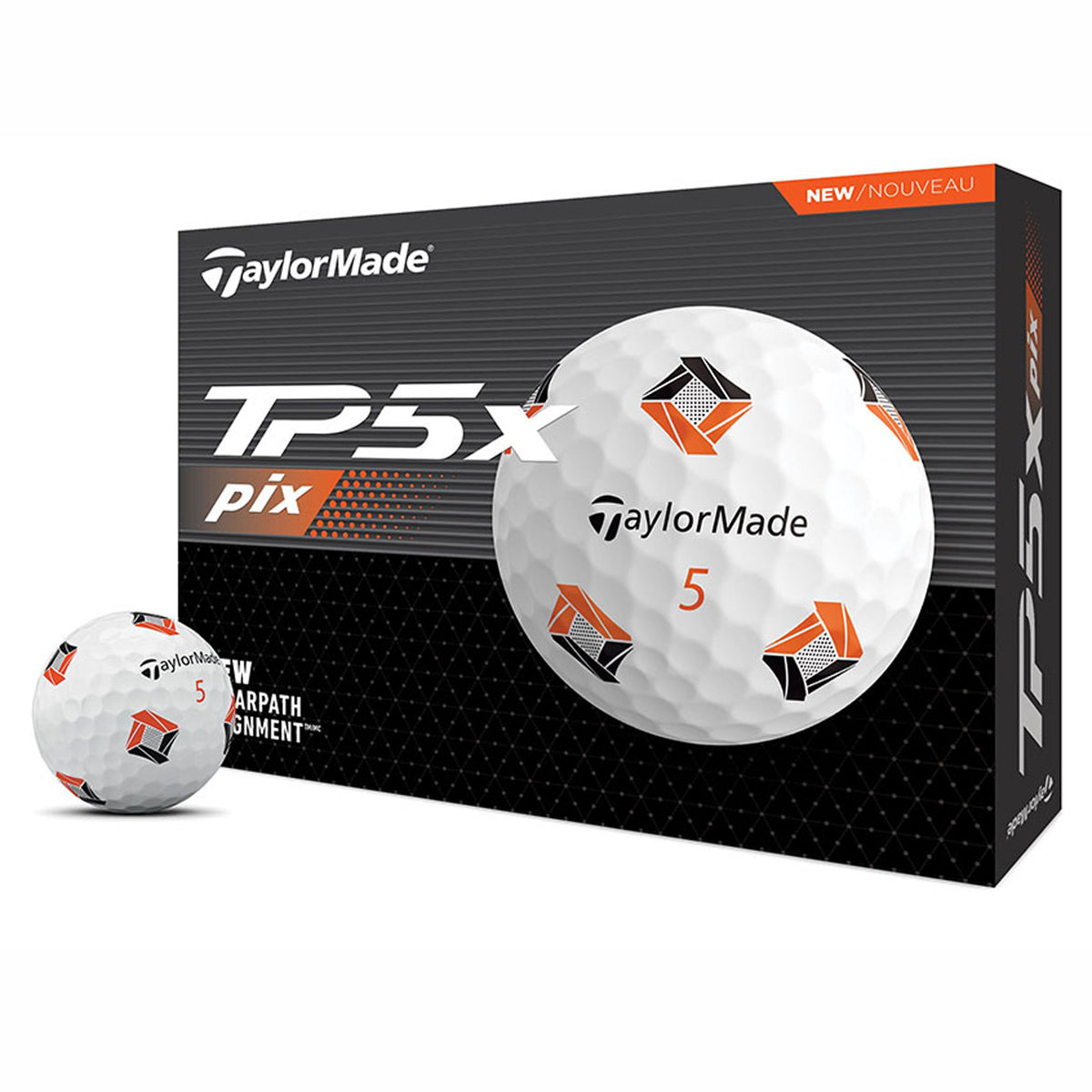 TaylorMade TP5x PIX 2024 Golf Balls — Pro Am Golf USA