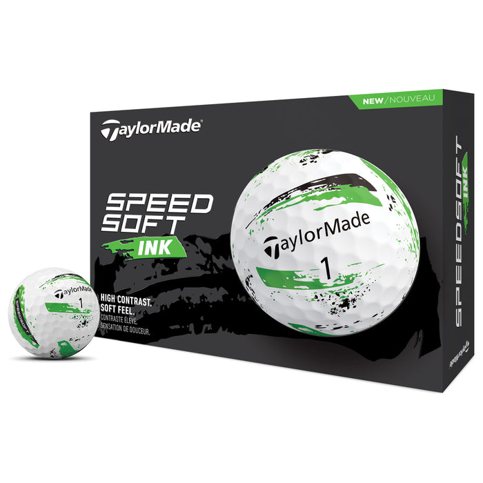 TaylorMade SpeedSoft Ink Golf Balls