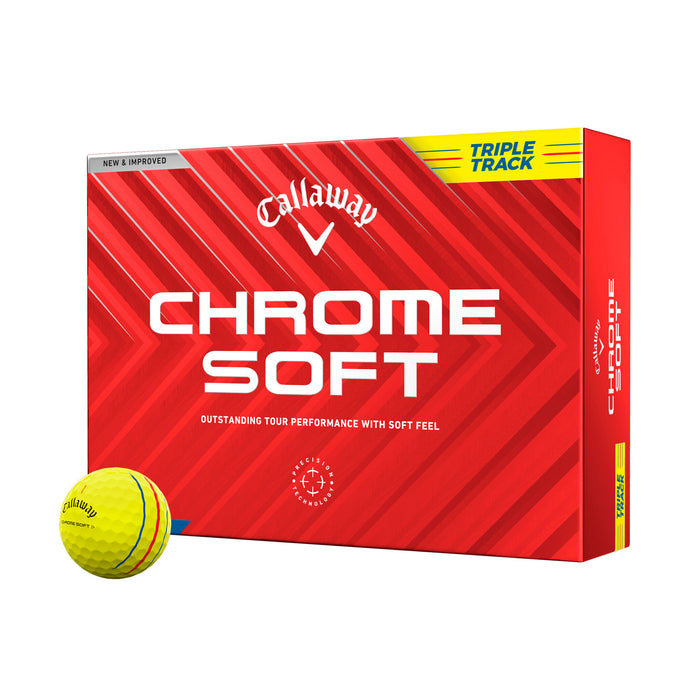 Callaway Chrome Soft Triple Track 2024 Golf Balls