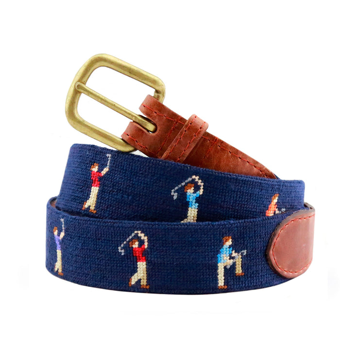 Smathers & Branson Needlepoint Belt