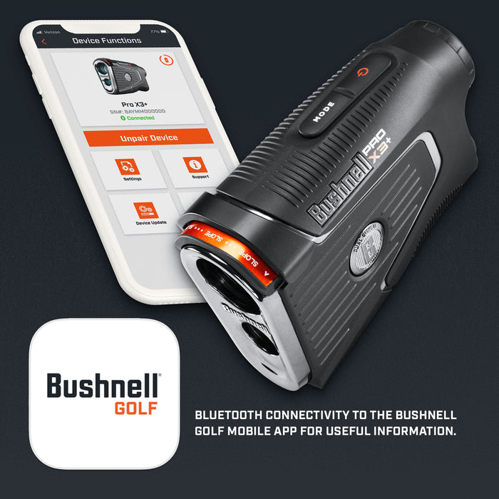 Bushnell Pro X3+LINK Golf Laser Rangefinder