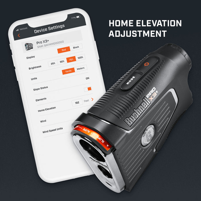 Bushnell Pro X3+ Golf Laser Rangefinder