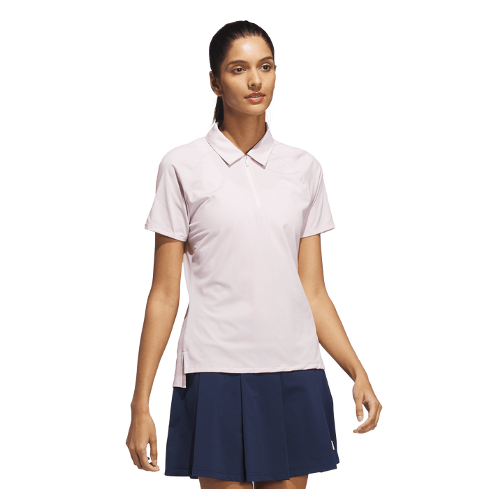 Adidas Women's Ultimate365 Heathered Twistknit Polo Shirt