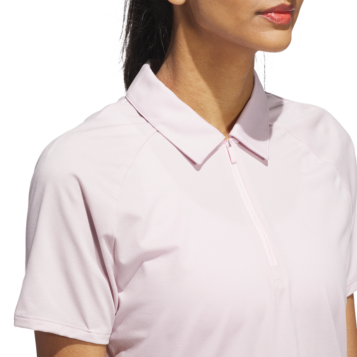 Adidas Women's Ultimate365 Heathered Twistknit Polo Shirt