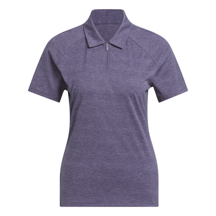Adidas Women's Ultimate365 Heathered Twistknit Polo Shirt