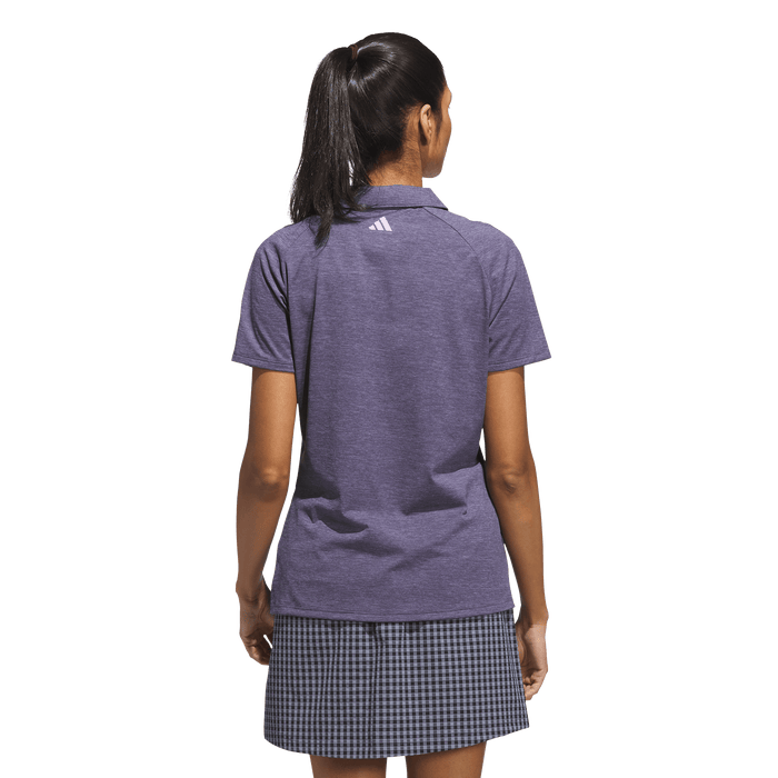 Adidas Women's Ultimate365 Heathered Twistknit Polo Shirt