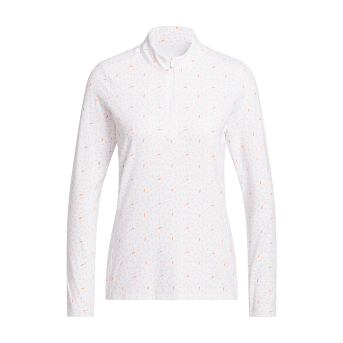 Adidas Ultimate365 Printed Quarter-Zip Mock