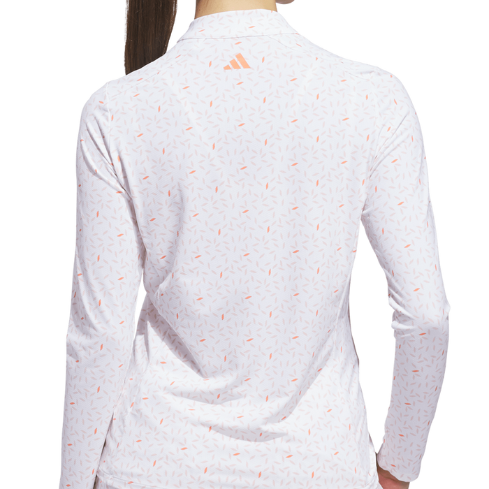 Adidas Ultimate365 Printed Quarter-Zip Mock