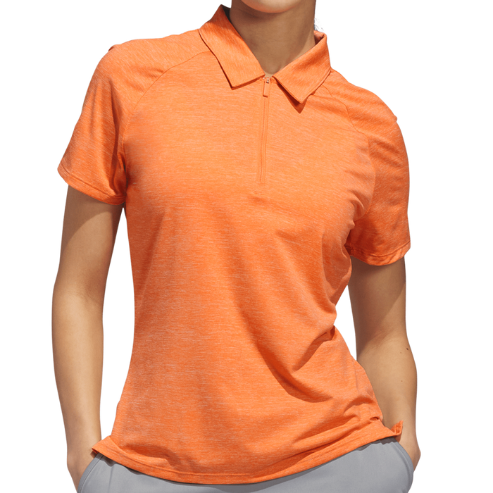 Adidas Ultimate365 Heathered Twistknit Polo Shirt