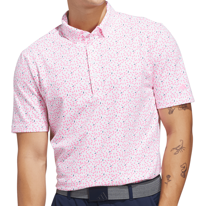Adidas Ultimate365+ Soft Print Polo Shirt