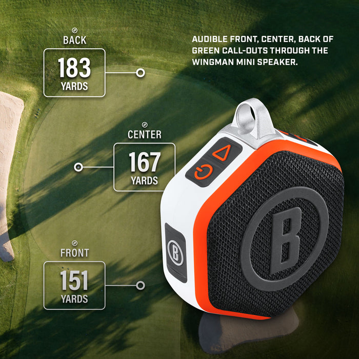 Bushnell Wingman Mini GPS Golf Speaker