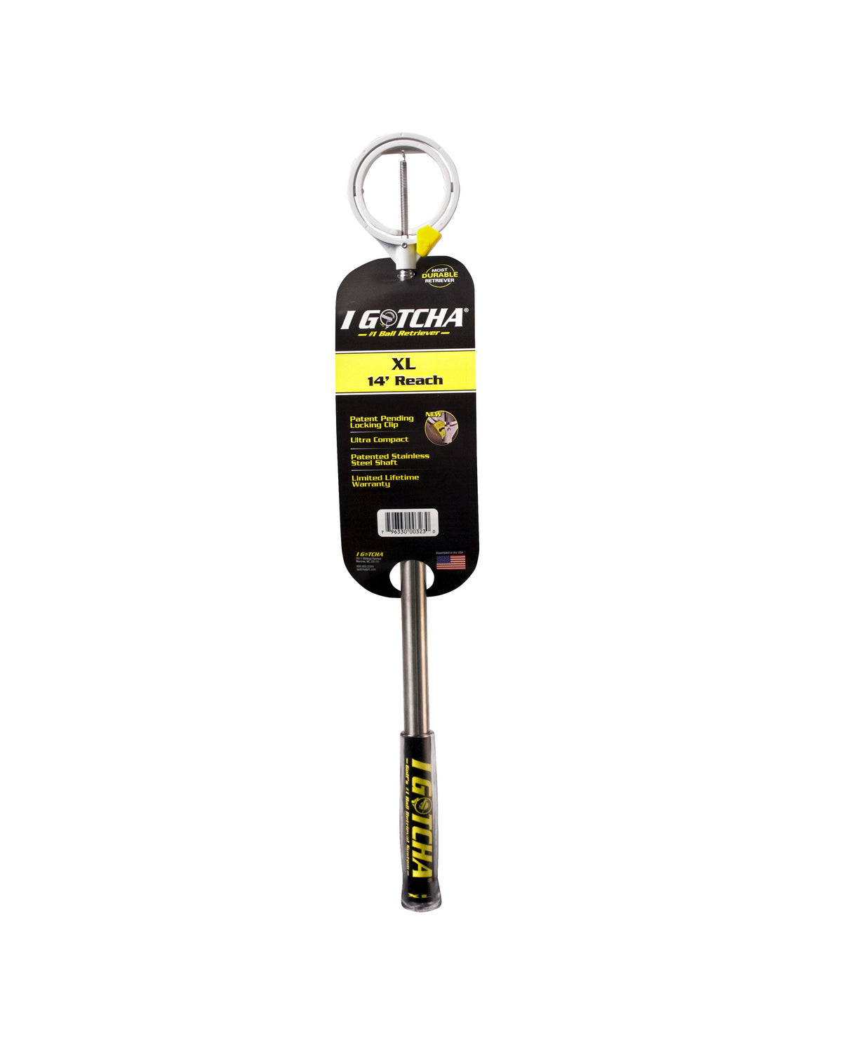 IGotcha XL 14' Reach Compact Ball Retriever — Pro Am Golf USA