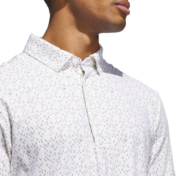 Adidas Men's Ultimate365 Micro Argyle Polo Shirt