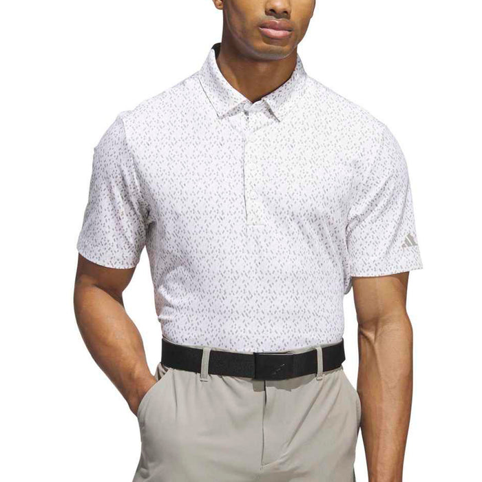 Adidas Men's Ultimate365 Micro Argyle Polo Shirt