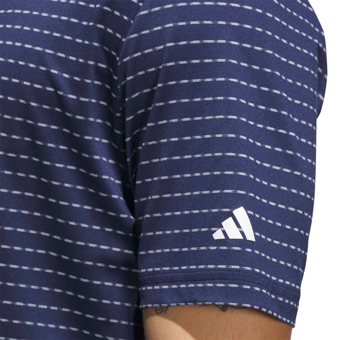 Adidas Men's Ultimate365 Dash Stripe Polo Shirt