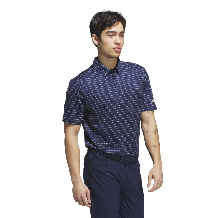 Adidas Men's Ultimate365 Dash Stripe Polo Shirt