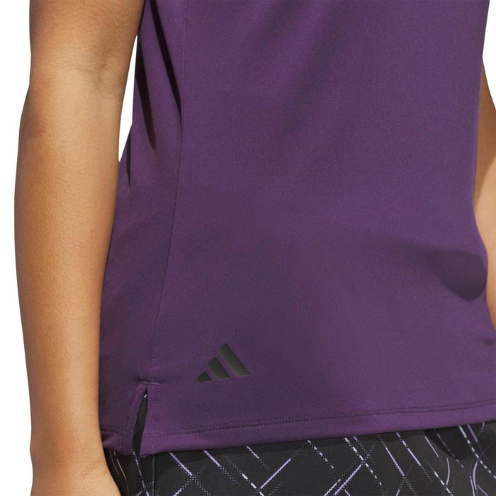 Adidas Women's Ultimate365 Solid Short Sleeve Polo Shirt