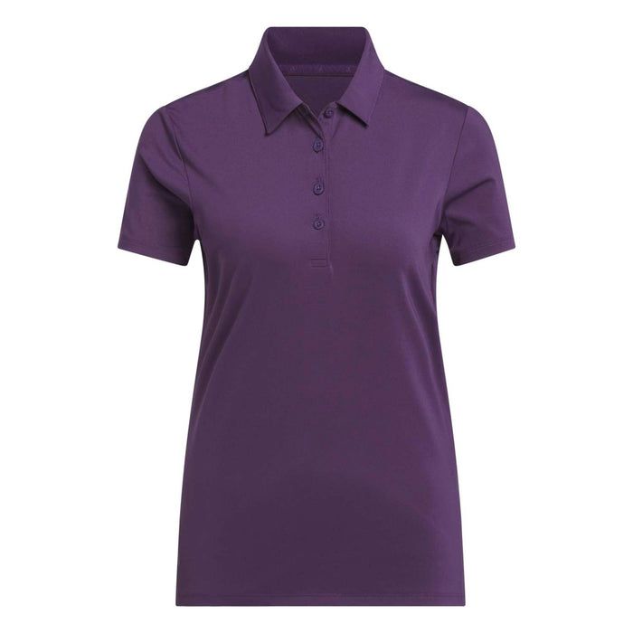 Adidas Women's Ultimate365 Solid Short Sleeve Polo Shirt
