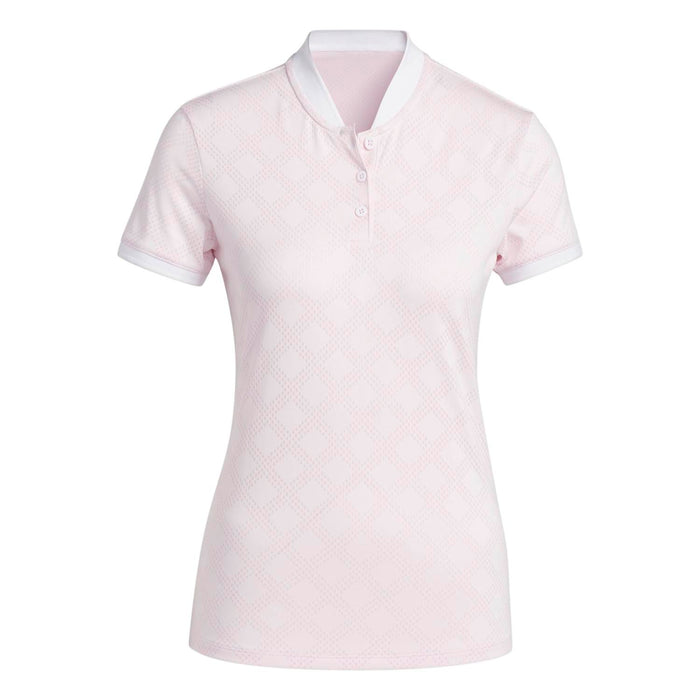 Adidas Women's Ultimate365 Jacquard Short Sleeve Polo Shirt