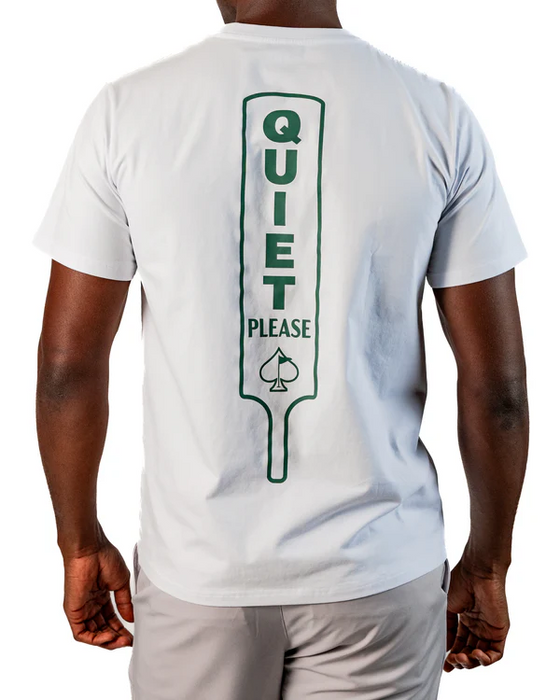 Pins & Aces Augusta 26 Quiet Please Tee Shirt