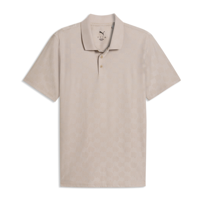 Puma Mattr Check Jaquard BN Polo