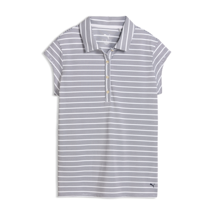 Puma Women's Pique YD Stripe Cap Sleeve
