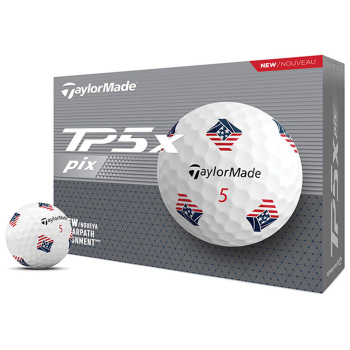 TaylorMade TP5x PIX 2024 Golf Balls