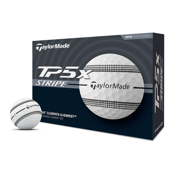 TaylorMade TP5x Stripe Golf Balls