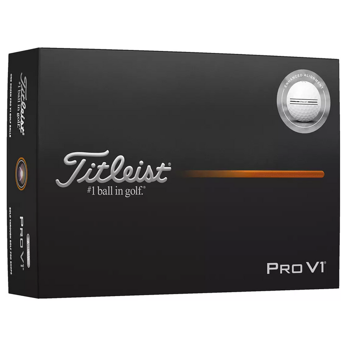 Titleist 2025 ProV1 Enhanced Alignment Golf Balls