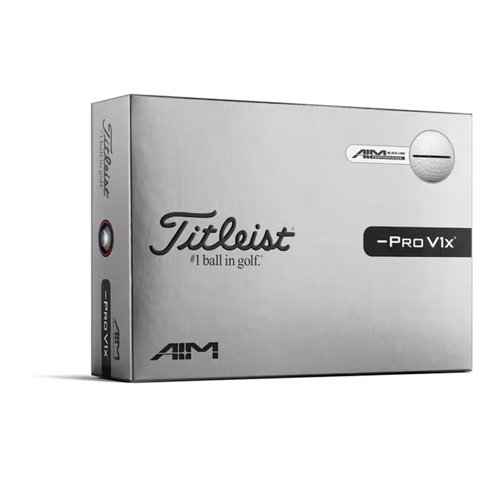 Titleist ProV1x Left Dash AIM Performance Golf Balls