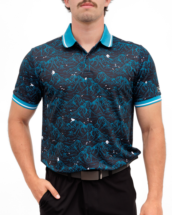 Waggle Abominable Men's Pique Polo