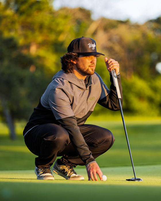 Waggle Ash Men's Zenith Zip Hoodie