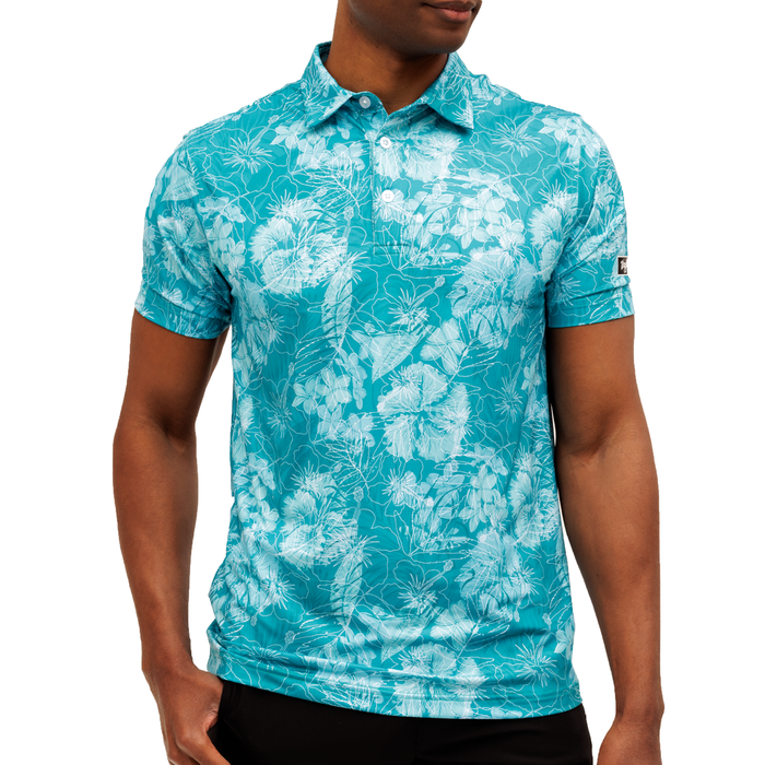 Waggle Hawaiian Punchout 2.0 Men's Polo