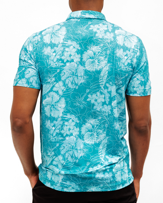Waggle Hawaiian Punchout 2.0 Men's Polo