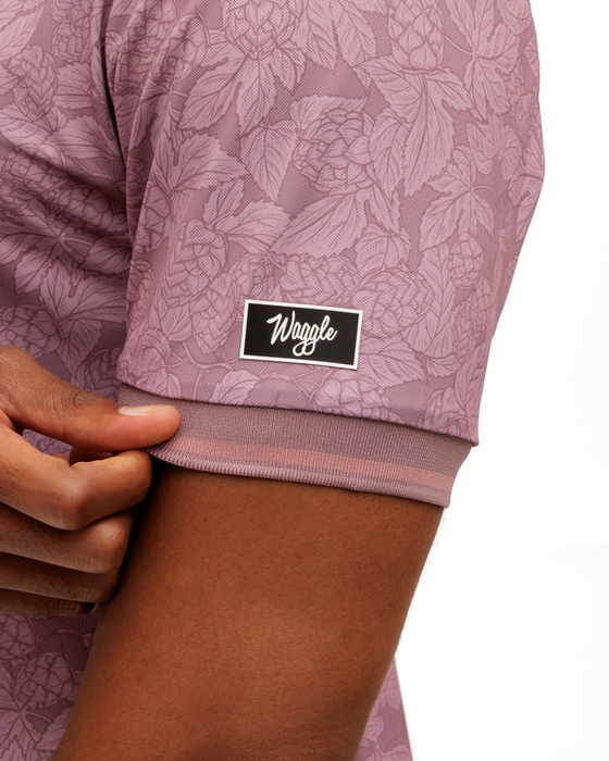 Waggle Hoppy Hour Men's Pique Polo